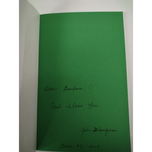 THROUGH THE GRACE OF GOD by Kim Thompson In Korean & English Adventist INSCIBBED - Picture 2 of 4